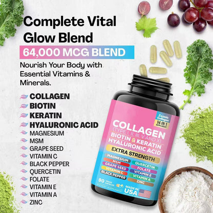 Magnesium Glycinate Collagen Capsules